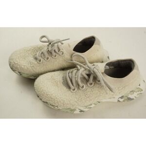 Allbirds Wool Dasher Fluffs Sherpa Fleece Lace‎ Up Off-White Sneakers Womens 7